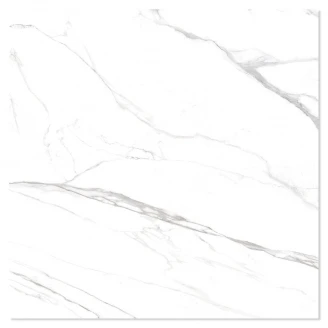 Marmor Klinker Escalona Vit Polerad 90x90 cm